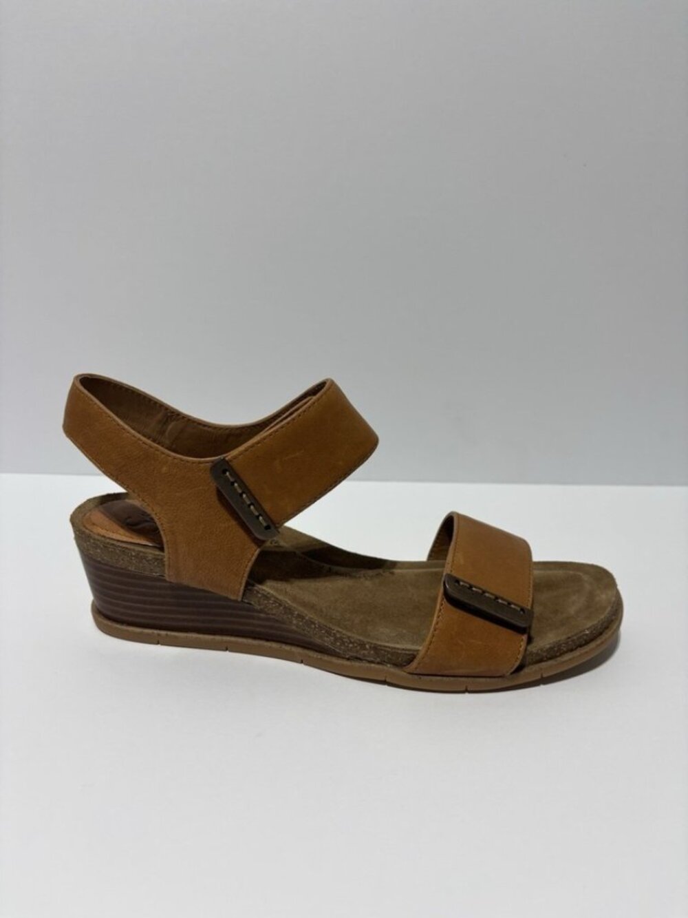 Sofft Women’s Verdi II Brown Wedge Sandals, Size 9.5 M